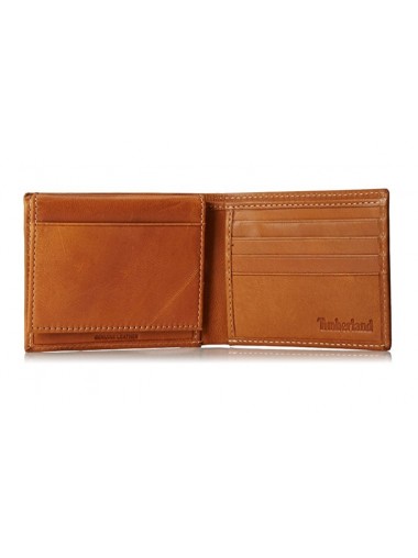 [經典製靴皮] Timberland Men's leather Wallet - Classic Tan Leather